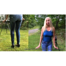 Amanda Pees Her Jeans (MP4) - Amanda Foxx