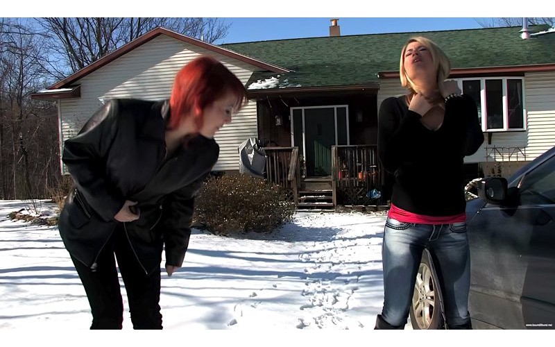 Carissa's Massive Flood (2K upscaled) - Carissa Montgomery and Scarlett Storm
