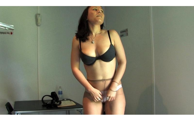 Humiliated Security Guard (MP4) - Audrey
